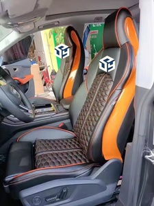 Set <span class=keywords><strong>Coprisedili</strong></span> <span class=keywords><strong>Auto</strong></span> su Misura per 5 Posti in Lussuosa Pelle Nappa di Alta Qualità per <span class=keywords><strong>Audi</strong></span> A4 A5 A6 <span class=keywords><strong>A3</strong></span> Q5 Q7 TT A7 Q3 A1 Q4 Q6 - Product Image 2