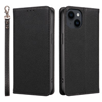 Portefeuille en cuir PU de luxe personnalisé, étui pour téléphone portable, porte-cartes, étui à rabat pour iPhone 15 14 13 12 11 Pro Max