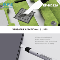Outils de démontage professionnels RF4 HD12A, coupe-circuit imprimé multifonction et dissolvant d'adhésif pour la réparation de cartes mères de téléphones mobiles