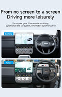Audiosources RHD Digital Instrument Cluster Chery ICAR V23 Layar LCD HD 11,26 Inci Resolusi 1920x440 Mode Siang/Malam