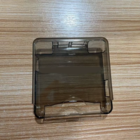 Boîtier de console de jeu GBA SP, boîtier transparent en cristal pour GBA SP, coque de protection pour GBA SP
