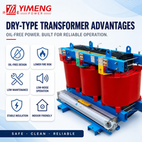 Transformador Eléctrico Trifásico Tipo Seco YIMENG S13 de 100 Kva, 1000 Kva, 10Kv, 400V, 50Hz, 60Hz, Reductor de Voltaje, con Certificación CE, en Venta