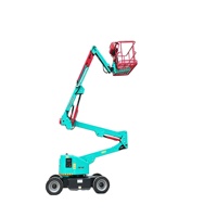 Plateforme élévatrice articulée autopropulsée de 16 m et 230 kg |   Plateforme de travail aérienne hydraulique électrique