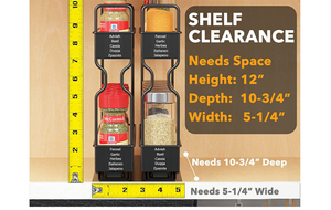 Nhà Bếp thiết lập của gia vị chai và lọ nhiều lớp đồ dùng gia đình đặt Countertop gia vị giá lưu trữ tổ chức kệ - Product Image 6