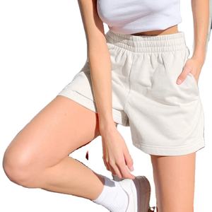 Pantaloni sportivi estivi con elastico in vita pantaloncini Casual da donna pantaloni larghi larghi da donna alla moda pantaloncini <span class=keywords><strong>bianchi</strong></span> per ragazze - Product Image 1