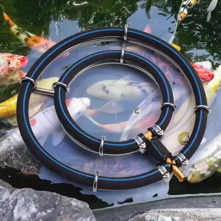 Nano Microporous Aeration Tube Air Diffusers Hose Fine bubble Aeration for Fish Tank  Koi Pond  and Hydroponics