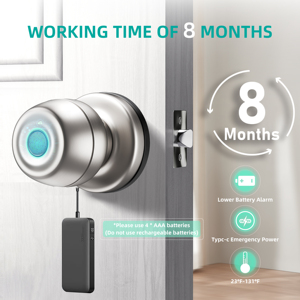 Hôm Nay Của Lô Hàng Cao-An Ninh Ổ Khóa Thông Minh Cho Gỗ/Nhôm Ứng Dụng Cảnh Báo Kẽm Hợp Kim Thẻ Nhớ Đám Mây CE/FCC/Rohs Chứng Nhận Wi-Fi - Product Image 5