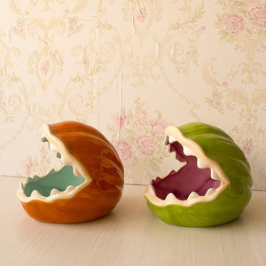 Porta Caramelle a Forma di Bocca Aperta, Contenitore per Dolcetti di Halloween, Organizzatore per Chiavi, Porta Caramelle per Dolcetto o Scherzetto - Product Image 2