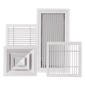 Rejilla de Ventilación Cuadrada de Aluminio con Rejillas Ajustables y Filtro de Malla Opcional para Retorno de Aire HVAC - Product Image 4