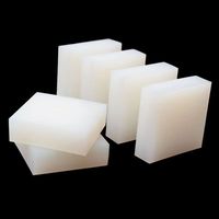 Bloque de Goma de Silicona Amortiguador Mecánico, Almohadilla Antivibración y Reductora de Ruido para Aire Acondicionado, Alta Elasticidad, Blanco