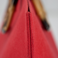 Bolso de Fieltro Reutilizable para el Hogar, Superficie de Fácil Mantenimiento, MOQ Disponible para Pequeños Lotes, Ideal para Tiendas Minoristas Recién Abiertas