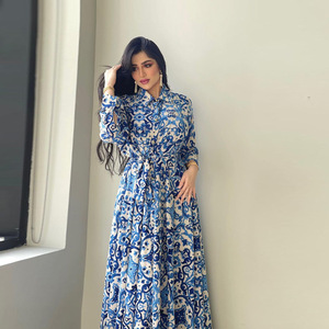 chinese dress ladies LONGYUAN Womens Long Sleeve Casual Dresses Plus Size Dress Maxi Loose  Elastic Swing Dress Fat Black Fl XL at Amazon Women's Clothing store