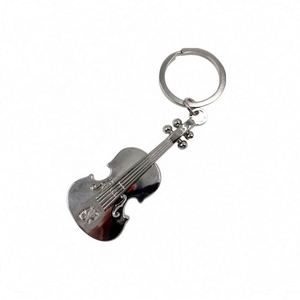Llavero Metálico con Forma de Violín, Personalizable con Logotipo, Promocional y de Moda, Gran Venta - Product Image 6
