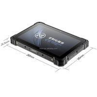 HiDON N4120 Quad-Core Win10 Home WIFI 8 + 128GB RJ45 USB3.0 NFC GPS Beidou IP67 Anti-caída impermeable resistente Android Tablet PC