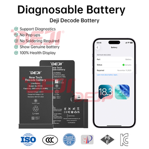Baterai Primer Kapasitas Tinggi DEJI Bersertifikasi CE, Baterai Pengganti Baru untuk Ponsel, <span class=keywords><strong>Lithium</strong></span> <span class=keywords><strong>Ion</strong></span> untuk iPhone 12 Pro Max - Product Image 6