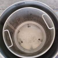CE DJ50 Semi-automatische groentespinner centrifugale ontvettings- en ontwateringsmachine voor chips, friet, fruit en groenten