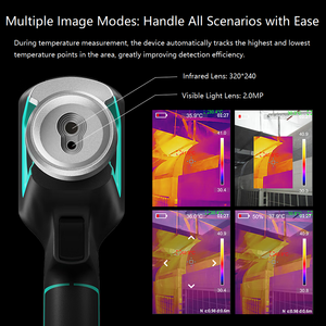 كاميرا حرارية محمولة MiLESEEY TR20pro بدقة 320×240 وحساسية أقل من 40 مللي كلفن ودقة عرض 480×640 مع 7 ألوان وتردد 50 هرتز - Product Image 5