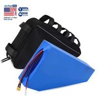 Baterai Ebike Tahan Air 52V 72V 20Ah 30Ah 40Ah 45Ah 50Ah Baterai Ebike Sepeda Gunung Tas Segitiga Baterai BT