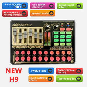 GAX-H9 Usine vente en gros équipement audio de carte son en direct pour l'enregistrement de flux en direct Karaoké - Product Image 5