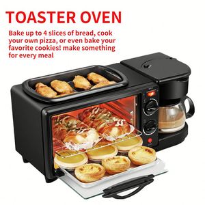 เครื่องทำอาหารเช้า 3 in 1 ยี่ห้อ Ln Stock รุ่น Three One Makers Foshan 5 4 3In1 3In Breakfast Maker Machine - Product Image 4
