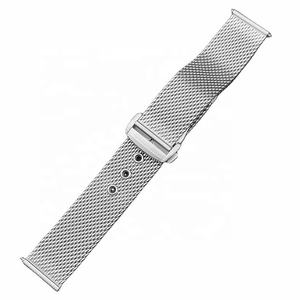 <span class=keywords><strong>Bracelet</strong></span> de montre milanais à dégagement rapide de luxe de haute qualité <span class=keywords><strong>bracelet</strong></span> en maille d'acier inoxydable de déploiement de 20mm pour <span class=keywords><strong>bracelet</strong></span> de montre <span class=keywords><strong>Omega</strong></span> - Product Image 3