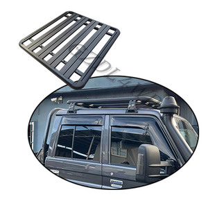Kit de Montaje de Portaequipajes Resistente GZDL4WD, Plataforma de Techo 4X4, Portaequipajes Plano Multifuncional de Aleación de Aluminio, Capacidad de Carga de +100 kg - Product Image 1