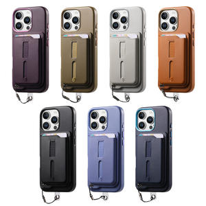 Nuevo Diseño, Correa de Muñeca Retráctil Oculta, de Cuero, con Bloqueo Magnético RFID, Tarjetero para Tarjetas de Crédito, con Capacidad para 8 Tarjetas, Giratorio Izquierda-Derecha - Product Image 2