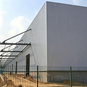 Structure en acier léger à grande portée pour entrepôt, <span class=keywords><strong>garage</strong></span> et bâtiment métallique de stockage maritime, construction rapide Q345/Q235 galvanisé à chaud - Product Image 2