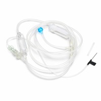 Set de perfusion médical jetable Sol-KL avec raccord Luer Lock pour les urgences, fabriqué en Chine