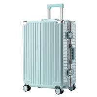 Valise de voyage transformable en poussette avec cadre en aluminium et poignée ABS, vente en gros d'usine