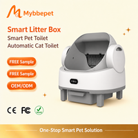 Litière Intelligente pour Chat Little Elephant CH-ICB023, Toilette Automatique Auto-Nettoyante pour Chat, Contrôle par Application, Grande Capacité 9L, Poubelle pour Déchets d'Animaux