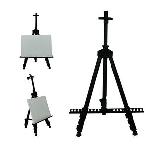 Tripod logam tampilan kualitas tinggi, sandaran sketsa aluminium menggambar seni dapat diatur - Product Image 6