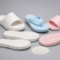 Granulés de PVC économiques pour la fabrication de chaussures en gros, composé de PVC souple pour l'industrie des pantoufles
