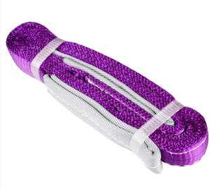 สายรัดยกของโพลีเอสเตอร์ 3 ตัน พร้อมตัวรัดแบบรอก ตะขอรูปตัว J สายรัดวินซ์ ได้รับการรับรองมาตรฐาน ISO 9001 CE GS เพื่อการยกที่มีประสิทธิภาพ - Product Image 3