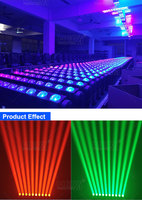 Barre de lumière mobile à faisceau RGBW 10x40W, contrôle par pixels, éclairage de scène DJ, barre LED DMX pour club, concert, spectacle