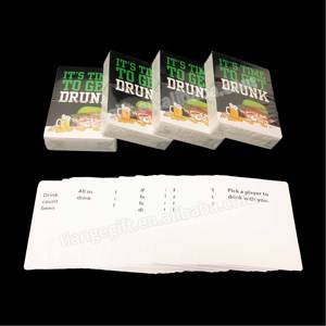 Bebida personalizada Gaming Card Trivia Juegos <span class=keywords><strong>de</strong></span> cartas con caja <span class=keywords><strong>para</strong></span> adultos - Product Image 3