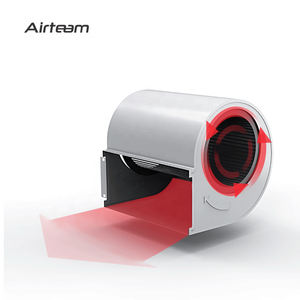 380V промышленные 28 м/с объем воздуха 8000m 3/ч естественный ветер высокого давления воздуха воздушно-тепловая завеса - Product Image 5