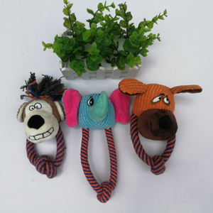 Bite Resistant <strong>Dog</strong> Squeaky Toy Plush <strong>Dog</strong> Toy Corn <strong>Kernel</strong> Rope Pet Toy - Product Image 2