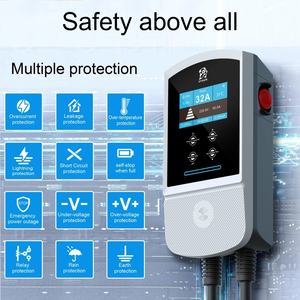 Cargador de Vehículos Eléctricos Evsow Tipo 2, 32A, 22kW, Cargador de Coche Eléctrico EVSE, Wallbox 11kW 7kW IEC62196-2, Control por Aplicación WIFI, Nuevo - Product Image 6