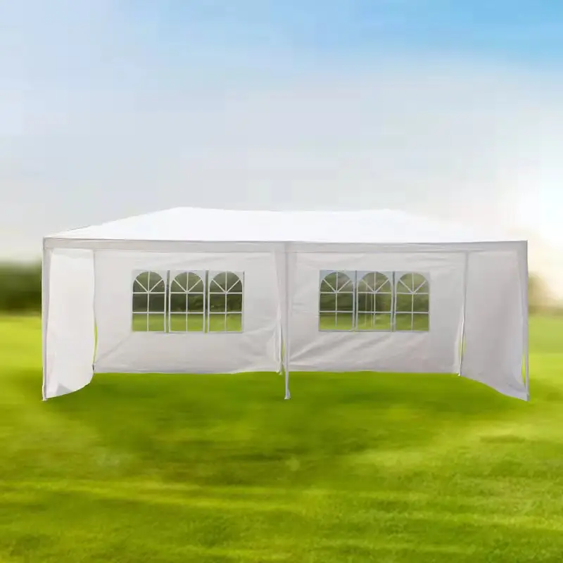 Promotional Large Advertising 3x2 3x3 3x4 3x6m PE Tent Waterproof 10x20 Feet Gazebo Canopy Tent