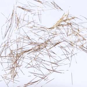 하이 퀄리티 콘크리트 보강 공장 가격을 위한 1150-2850Mpa 인장강도의 구리 코팅 물결 합금 강섬유 - Product Image 4