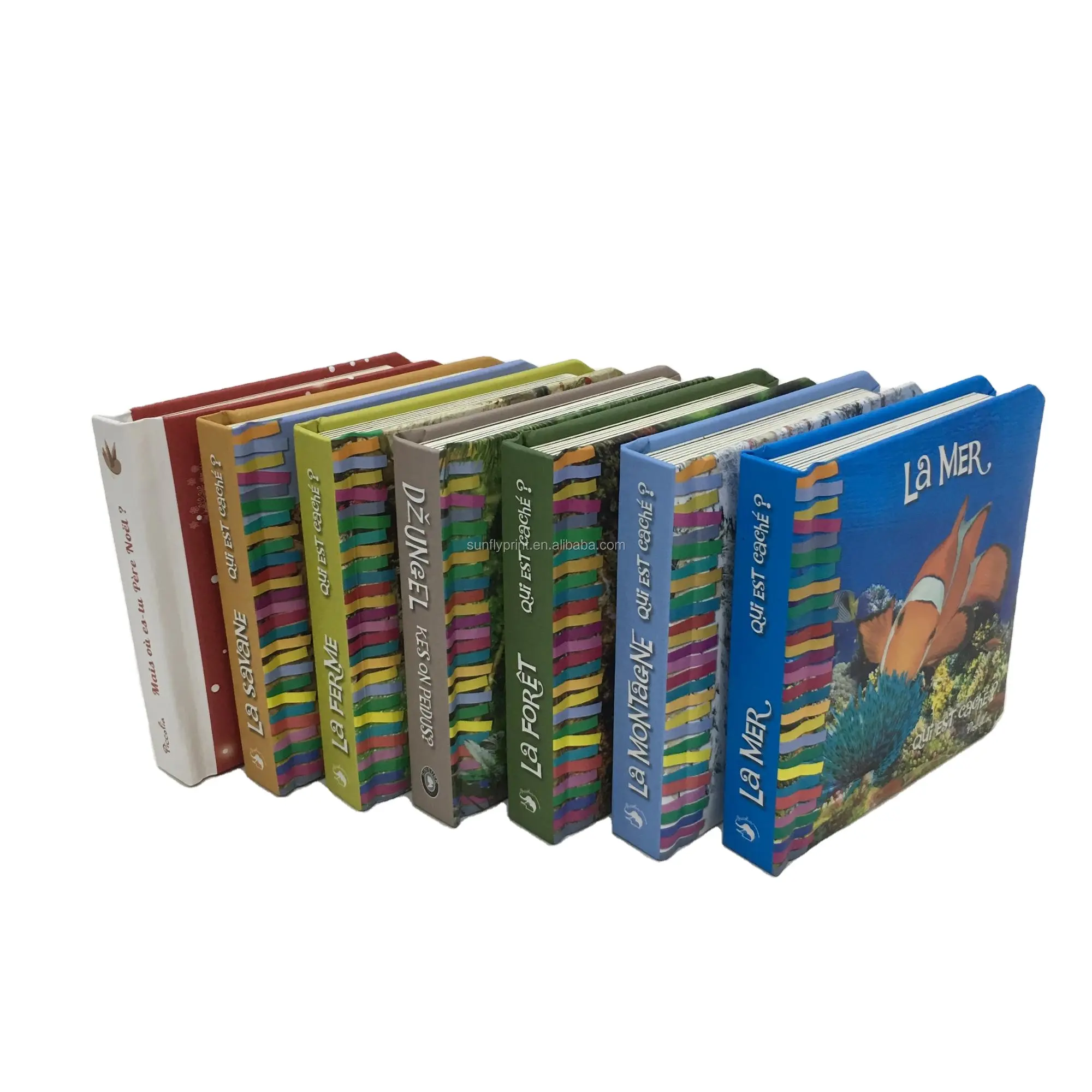 Ustomied-tablero de cartón nglish Story para niños, impresión de libros infantiles, costes de impresión
