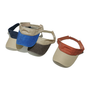 2026 été Sports de plein air rétro chapeau contraste couleur deux tons Patchwork bleu Beige coton <span class=keywords><strong>tissu</strong></span> lavé Durable <span class=keywords><strong>pare</strong></span>-<span class=keywords><strong>soleil</strong></span> casquette chapeau - Product Image 5