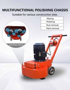 Nouvelle machine à meuler les murs en béton et les sols à quatre têtes, très vendue en 2025 - Product Image 2