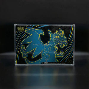 Étui de présentation en acrylique transparent pour la collection Ultra-Premium de <span class=keywords><strong>Pokémon</strong></span> Mega <span class=keywords><strong>Charizard</strong></span> X Ex UPC - Product Image 4