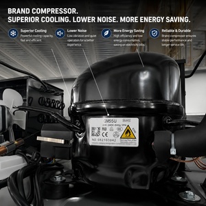 Refrigerador Comercial Estándar Europeo R290, Congelador de Acero Inoxidable de Bajo Consumo para Restaurante ADX - Estilo a, Totalmente en Cobre - Product Image 3