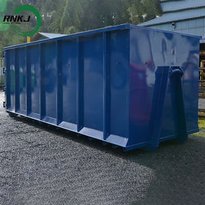 Rnkj Nhà Sản Xuất Chuyên Nghiệp Thủy Lực Xe Tải Điện Của Nhãn Hiệu Thùng Rác Có Thể <span class=keywords><strong>Compactor</strong></span> Sinh Thái Móc Nâng Bỏ Qua Thùng - Product Image 3