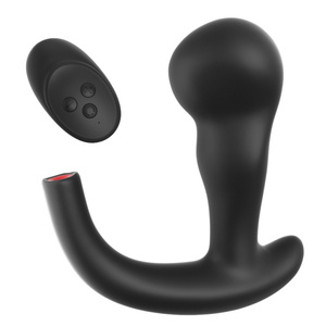 Stimulateur de prostate gonflable en silicone à commande par pompe avec vibration pour un plaisir intime profond et réglable - Product Image 5