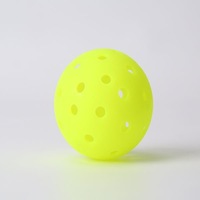 Approuvé, 40 trous, nouveau style, en plastique, pour l'extérieur et l'intérieur, pickleball professionnel pour adultes, moulage par rotation, divertissement personnalisé