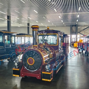 China-made High-quality Fiberglass Craft <b>Train</b> Customized Trackless <b>Electric</b> <b>Electric</b> <b>Train</b> for Sale - Product Image 1